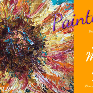 Painterly 2 Minute Tip Cover Sunflower, Chroma Interactive Acrylic
