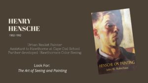 Book Cover Hensche on Painting by John Robichaux