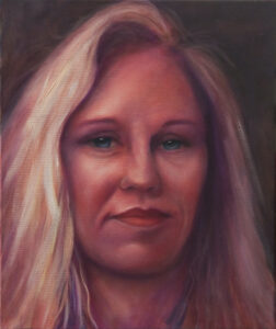 Oil portrait of Shannon Grissom