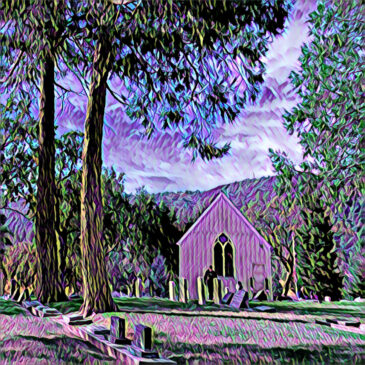 Oak Hill Chapel Digital Art