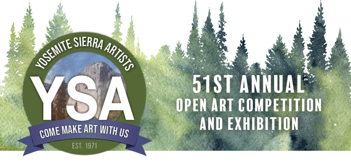 YSA Logo Yosemite Sierra Artists 51st Annual Open Art Competition and Exhibition