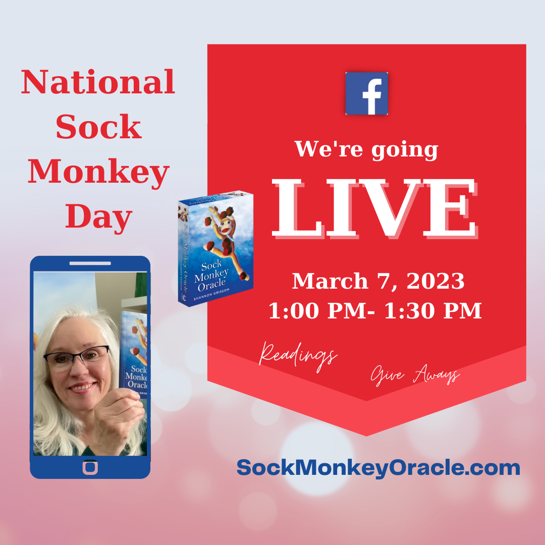 National Sock Monkey Day Facebook Live 3.7.23