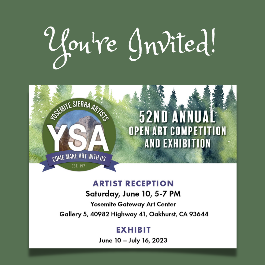 Invitation to YSA Art Show